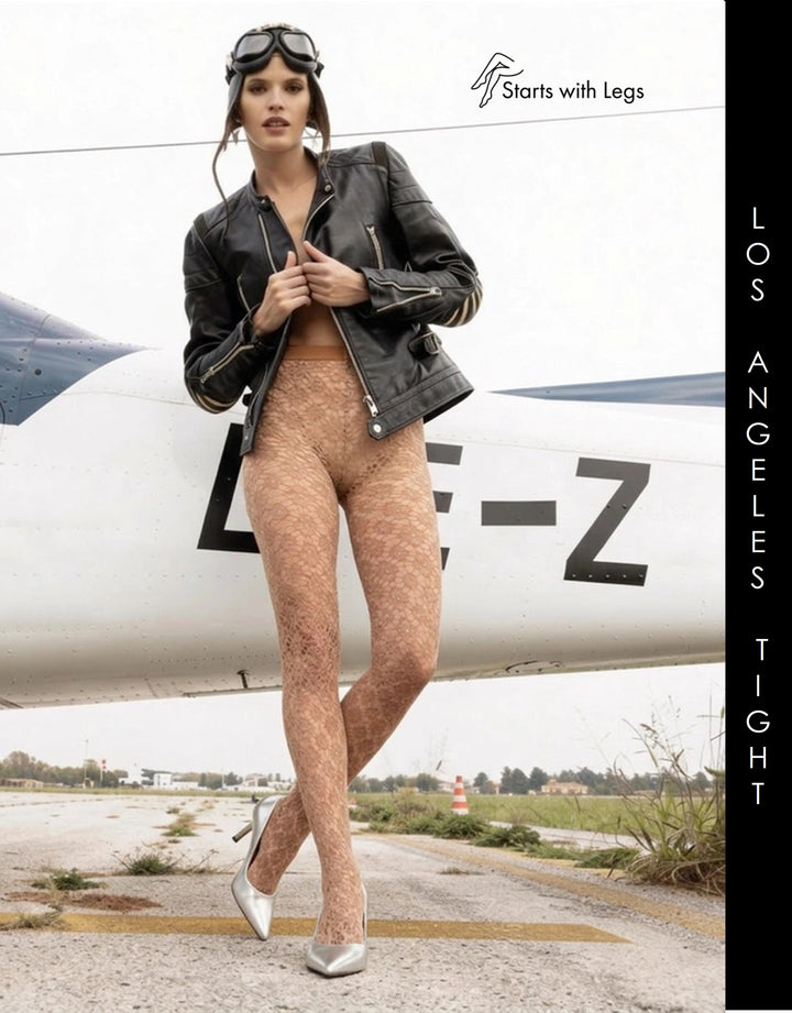 Trasparenze Los Angeles Floral Tights Caresse Sale