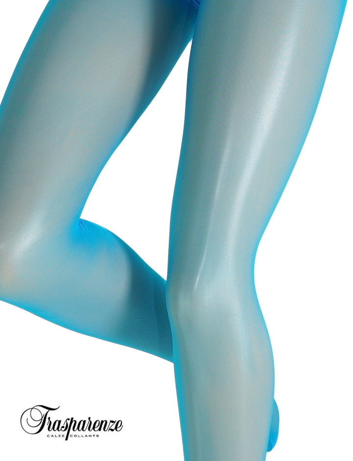 Trasparenze Oleandro 20 Denier Tights Azzurro