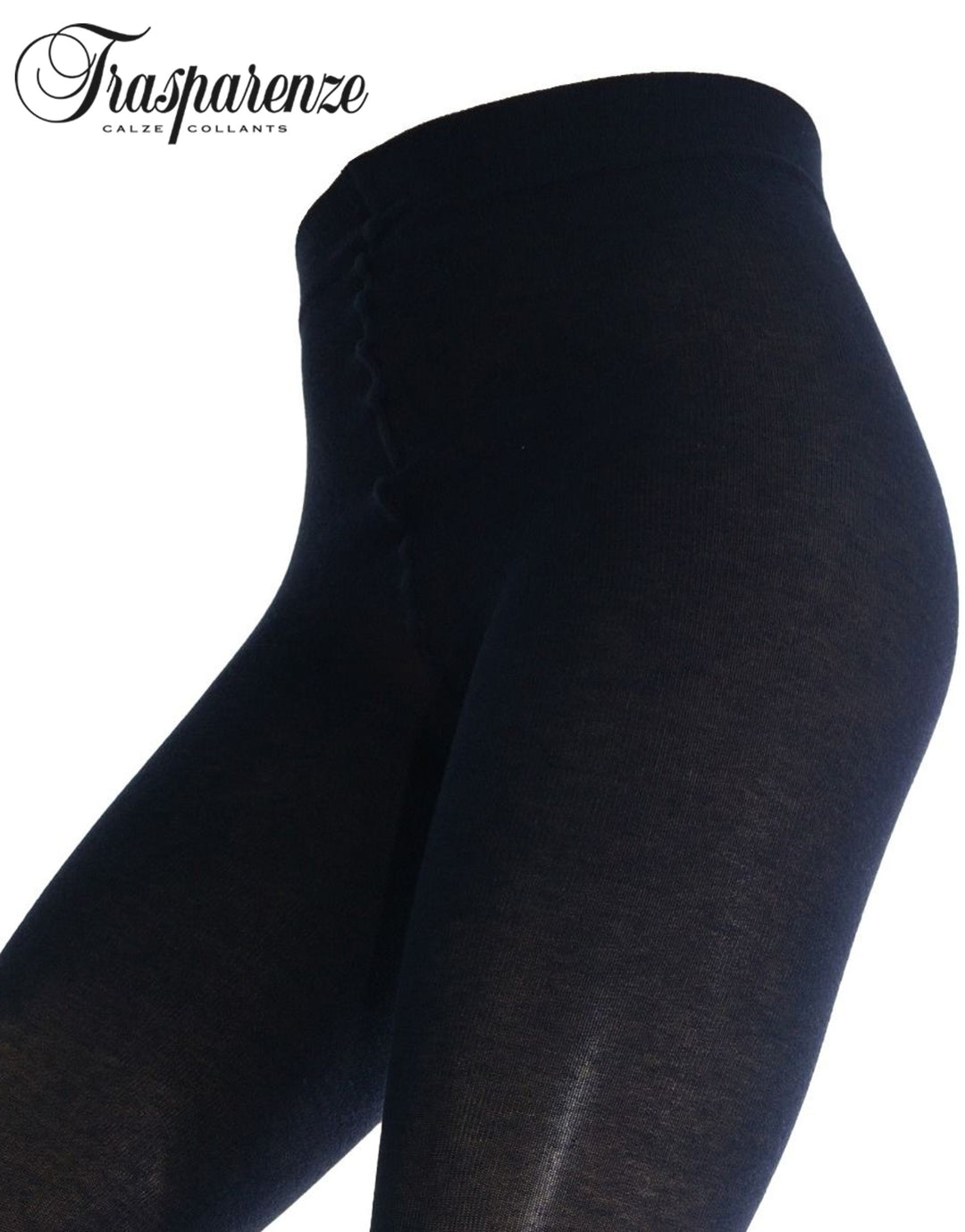 Trasparenze Wilma Cotton Tights 80/100 Denier Blu