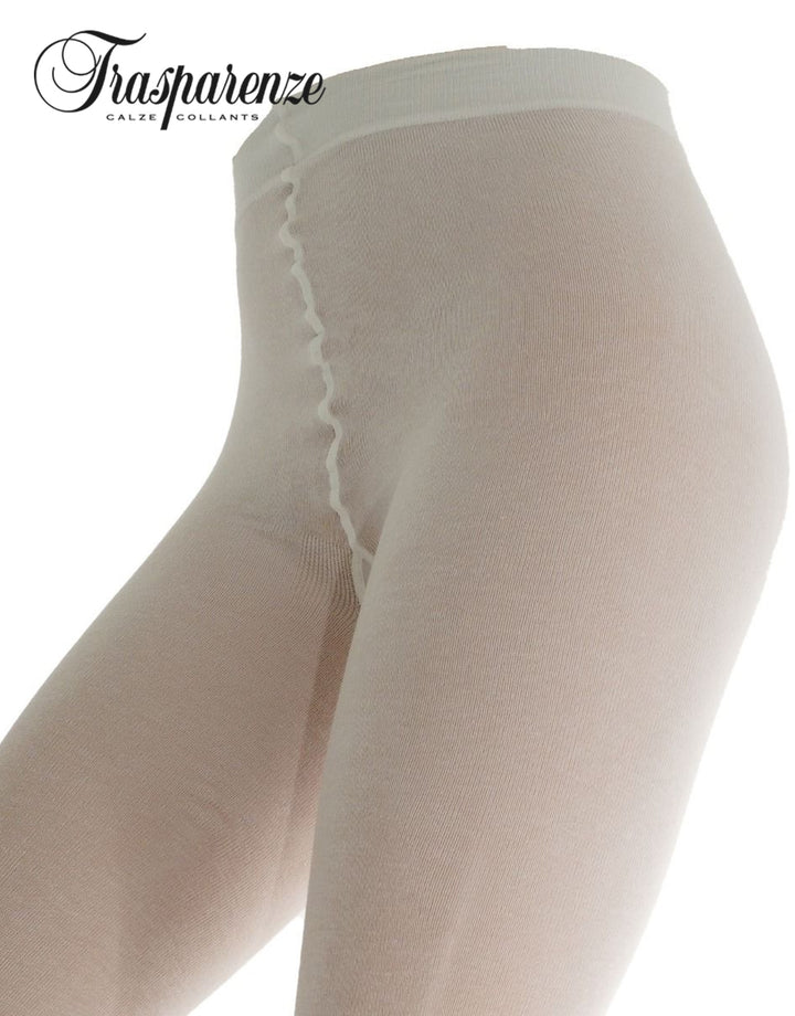 Trasparenze Wilma Cotton Tights 80/100 Denier Latte
