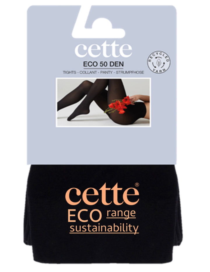 Cette ECO 50 Denier Tights Black