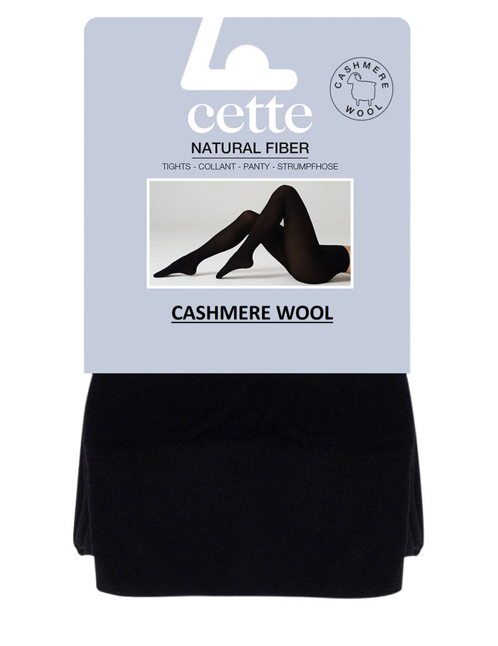 Cette Lima Cashmere Wool 150 Denier Tight Black