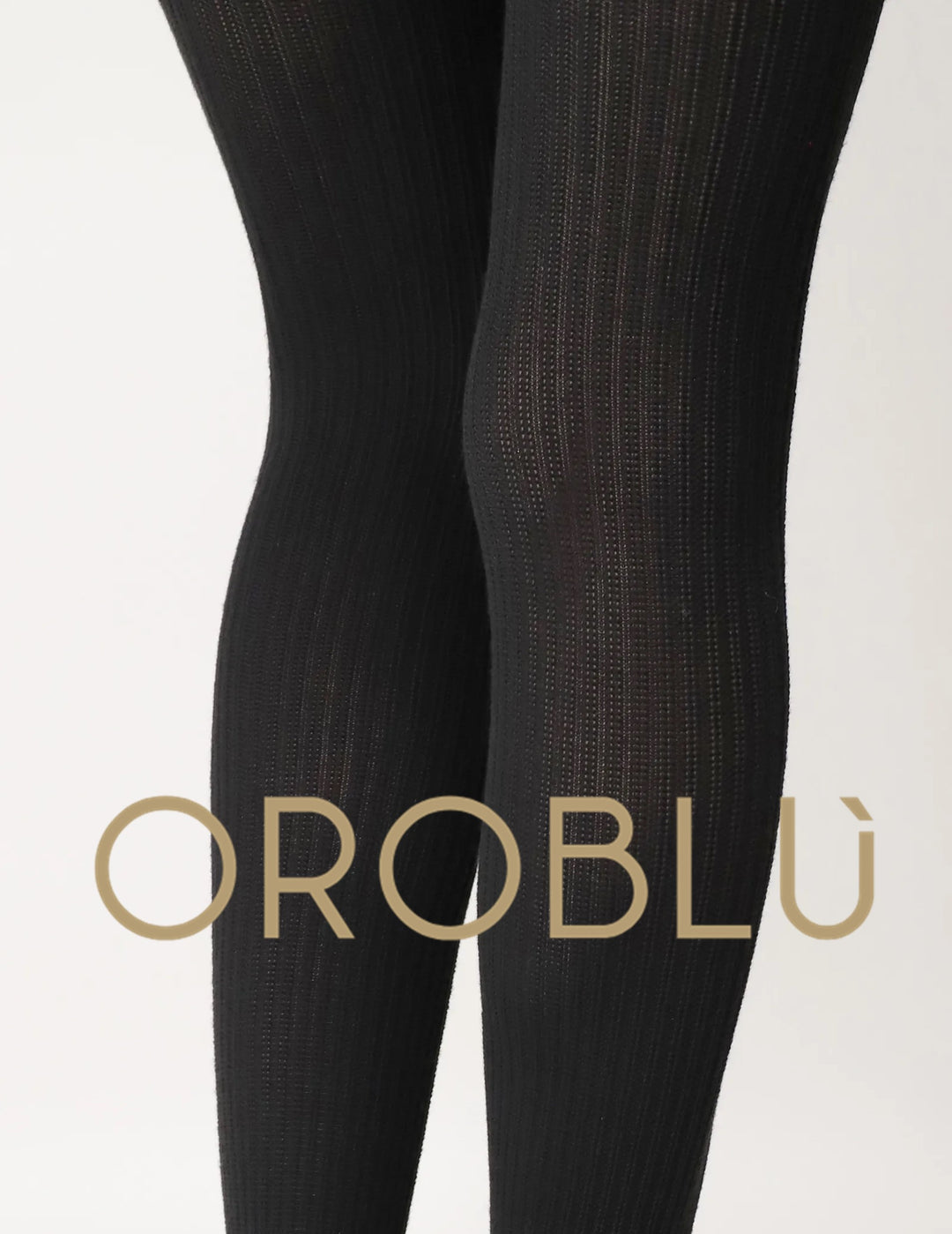 Oroblu Bio Sneaker Natural Rib Tight Black VOBC67127 Sale